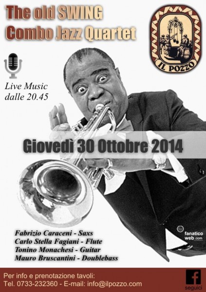 Giovedi' 30 Ottobre serata Jazz